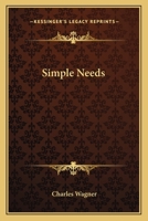 Simple Needs 1425348300 Book Cover