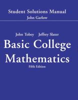 Basic College Mathematics: Student Solutions Manual 0131857304 Book Cover