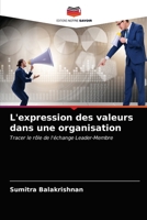 L'expression des valeurs dans une organisation 6203402931 Book Cover