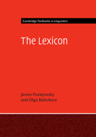 The Lexicon 0521839327 Book Cover