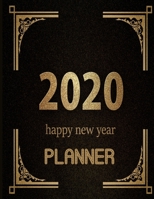 2020 happy new year planner: weekly & monthly planner awesome cover 1654533769 Book Cover