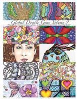 Global Doodle Gems Volume 9: The Ultimate Adult Coloring Book...an Epic Collection from Artists Around the World! 8793385439 Book Cover