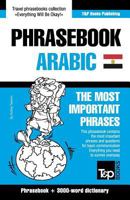 English-Egyptian Arabic phrasebook and 3000-word topical vocabulary 1787169316 Book Cover