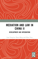 Mediation and Law in China II 1032473525 Book Cover