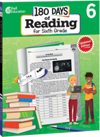 180 Days of Reading for Sixth Grade, 2nd Edition B0BYR3C1KV Book Cover