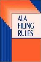 Ala Filing Rules 083893255X Book Cover