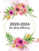 2020-2024 Five Year Planner: 5 Year Monthly Planner 60 Months Calendar with Holidays Academic Agenda Schedule Organizer Logbook Five Year Appointment Book for Business or Personal Multi Year Planners  1697325157 Book Cover