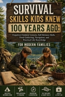 Survival Skills Kids Knew 100 Years Ago: Forgotten Outdoor Lessons, Self-Reliance Skills, Food Gathering, Navigation, and Practical Life Knowledge for Modern Families B0H3G9553Y Book Cover