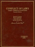 Conflict of Laws: Cases-Comments-Questions 0314163891 Book Cover