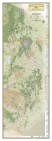 National Geographic: Continental Divide Trail in Gift Box Wall Map (18 X 48 Inches) 1566957486 Book Cover