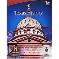 Houghton Mifflin Harcourt Texas History: Student Edition 2016 0544320301 Book Cover