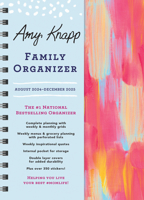 2025 Amy Knapp's Family Organizer: 17-Month Weekly Planner for Mom (Includes Stickers, Thru December 2025) (Amy Knapp's Plan Your Life Calendars) 1728292174 Book Cover