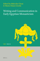 Writing and Communication in Early Egyptian Monasticism 900425465X Book Cover