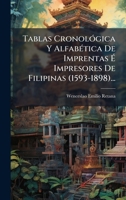 Tablas CronolÃ3gica Y AlfabÃ(c)tica De Imprentas à Impresores De Filipinas (1593-1898)... (Spanish Edition) 1024792056 Book Cover
