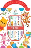 Disney Baby - Winnie the Pooh - My First Library Board Book Block 12-Book Set - Pi Kids 1503733750 Book Cover