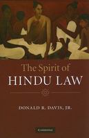 The Spirit of Hindu Law 1107627575 Book Cover