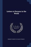 Letters to Persons in the World 1018140654 Book Cover