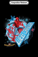 Composition Notebook: Marvel Spider-Man Homecoming Clinging Graphic Journal/Notebook Blank Lined Ruled 6x9 100 Pages 1711715573 Book Cover