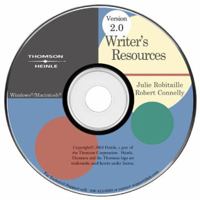 Writer's Resources CD-ROM 2.0 iLrn Version 0155050842 Book Cover