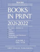 Books in Print - 7 Volume Set, 2021/22: 0 null Book Cover