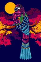 Password Log: Internet Password Logbook Large Print With Tabs, discreet password book, password notebook with alphabetical tabs | Colorful Macaw Cover 1691191973 Book Cover