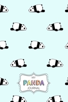 My Panda Journal: Personal Diary for Girls. Blank and Lined Pages with Cute Panda Illustrations, Mood Tracker, Outfit Planner and Highs and Lows Pages. 1693198118 Book Cover