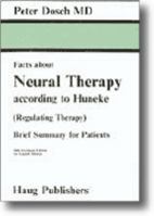 Facts about Neural Therapy According to Huneke: (Regulating Therapy) Brief Summary for Patients 3830406312 Book Cover