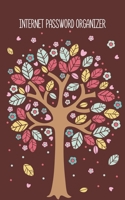 Internet Password Organizer: Username and Password Keeper: Pretty Tree 1671724690 Book Cover