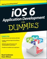 IOS 6 Application Development for Dummies 1118508807 Book Cover