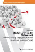 Störfaktoren in der Stabsarbeit 3639634810 Book Cover