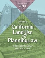 California Land Use and Planning Law 1938166035 Book Cover