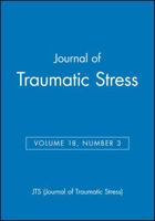 Journal of Traumatic Stress, Volume 18, Number 3 0471774588 Book Cover