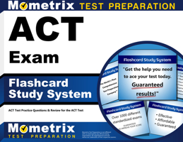 ACT Exam Flashcard Study System: ACT Test Practice Questions and Review for the ACT Test 1609710665 Book Cover