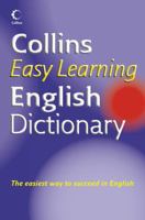 Collins Easy Learning English Dictionary 0007231466 Book Cover