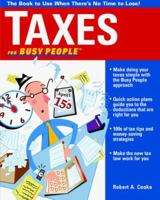 Taxes for Busy People, 1998 Edition (Busy People) 0070125570 Book Cover