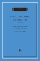 Miscellanies, Volume 1 0674049373 Book Cover