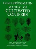 Manual of Cultivated Conifers 088192007X Book Cover