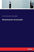 Altsächsische Grammatik 3743488353 Book Cover