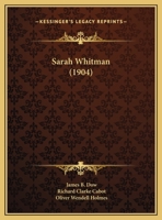 Sarah Whitman 1023985861 Book Cover