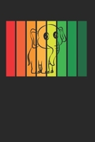 Elefant Notizbuch: Elefant Notizbuch für Liebhaber / Notizheft / Notizblock A5 (6x9in) Dotted Notebook / Punkteraster / 120 gepunktete Seiten (German Edition) 1674134851 Book Cover