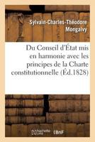 Du Conseil D'A0/00tat MIS En Harmonie Avec Les Principes de La Charte Constitutionnelle 2013600976 Book Cover