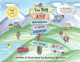 The Big A to Z Adventure for Little Engineers: E-Stem B0FHSSYKXK Book Cover