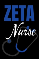 Zeta Nurse: blank lined journal for a zeta phi beta nurse 1097449602 Book Cover
