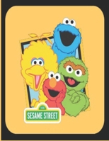 Sesame Street: Coloring Book for Kids and Adults with Fun, Easy, and Relaxing B08R6TMV3Q Book Cover