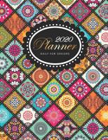 2020 Daily Planner For Seniors: Mandalas Cover - Big Print 2020 Calendar Holidays - Large 12 Month and Weekly Planner - 52 Weeks Daily Dated Agenda Schedule and Organizer Journal - Diary for Moms - Da 1079374051 Book Cover