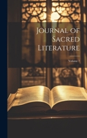 Journal of Sacred Literature; Volume 7 1022806122 Book Cover