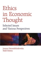 Ethics in Economic Thought: Selected Issues and Various Perspectives 8323340048 Book Cover