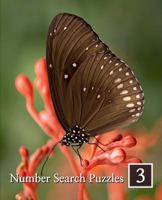 Number Search Puzzles 3: 100 Elegant Puzzles in Large Print 1500888478 Book Cover