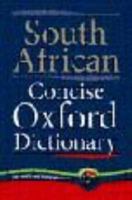 South African Concise Oxford Dictionary 0195718046 Book Cover
