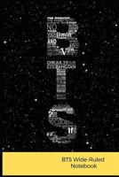 BTS Wide-Ruled Notebook 172019663X Book Cover